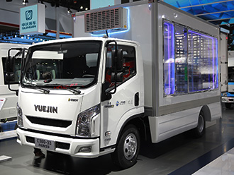 上汽躍進(jìn)三溫冷藏車