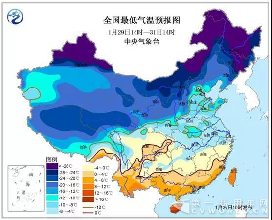 寒潮藍色預(yù)警+8級大風(fēng)+道路結(jié)冰！大批貨車還在國道上堵著….jpg