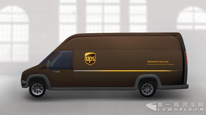 UPS計劃部署50輛插入式混合動力送貨卡車1.jpg