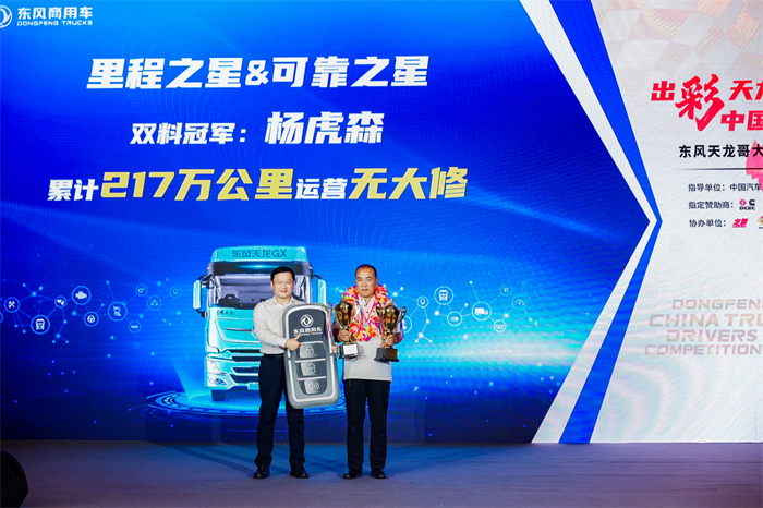 9月26日，“自主高端·智慧物流”東風商用車Hi-Truck高端車家族發(fā)布會暨東風天龍哥大賽（第7季）頒獎典禮在江城武漢隆重上演。