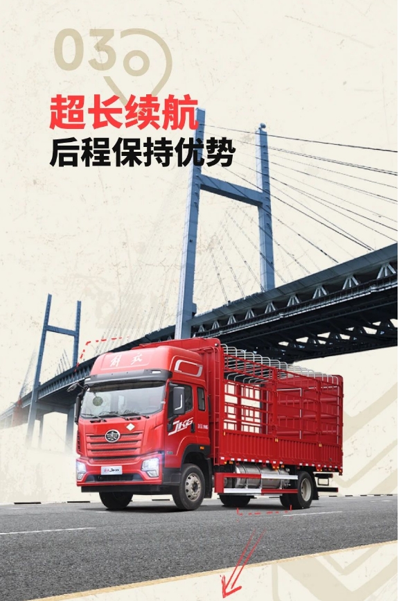 開JK6 4×2 LNG載貨車，享受你的飛馳人生！