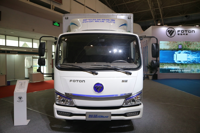 歐馬可智藍(lán)純電動廂式物流車